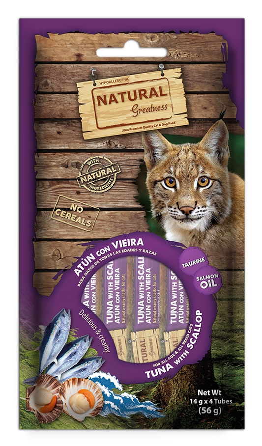 Natural Greatness Tuna with Scallop — Brain Function Support — uradni packshot