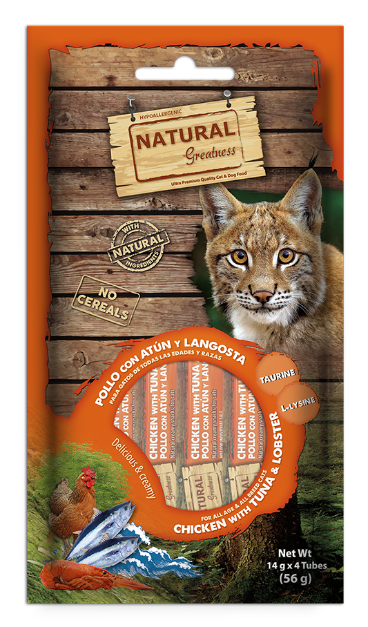 Natural Greatness Chicken with Tuna and Lobster — Immune System Support — uradni packshot